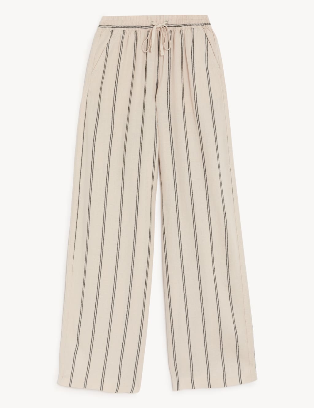 Linen Stripe Trouser