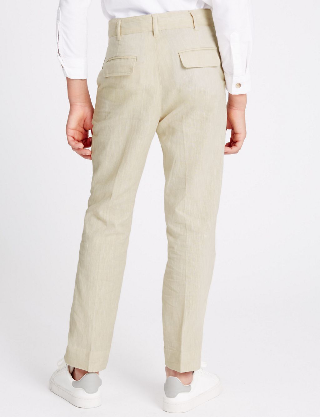 Linen Rich Trousers (3-14 Years) 6 of 7