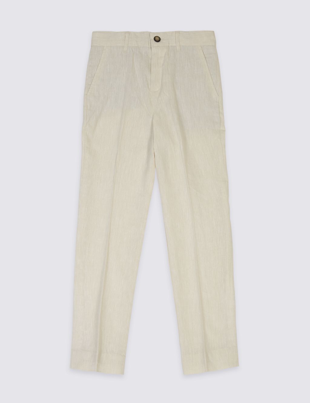 Linen Rich Trousers (3-14 Years) 1 of 7