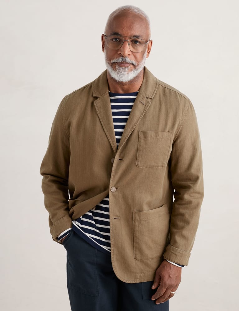 Linen Rich Utility Jacket 3 of 5