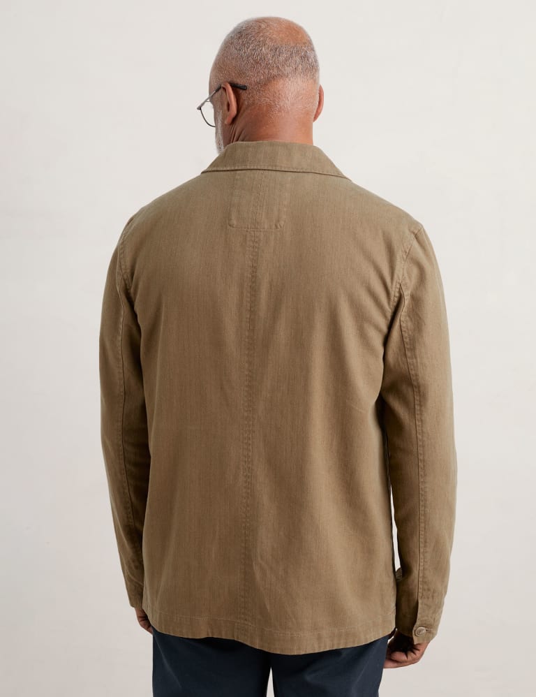 Linen Rich Utility Jacket 4 of 5