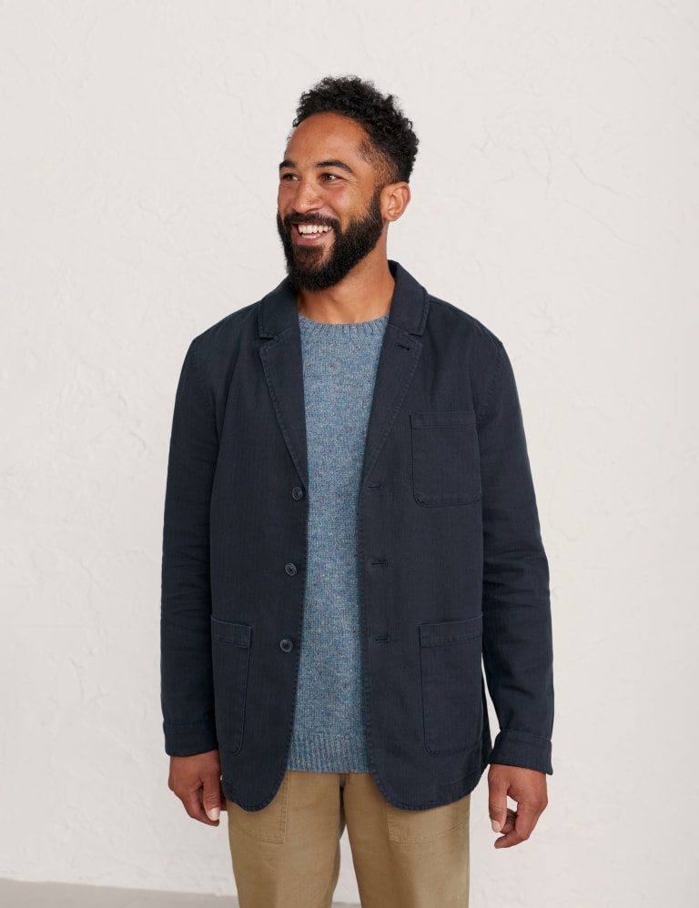 Linen Rich Utility Jacket