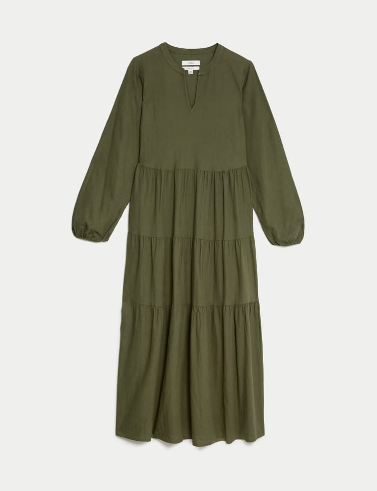 M&s khaki shop dress
