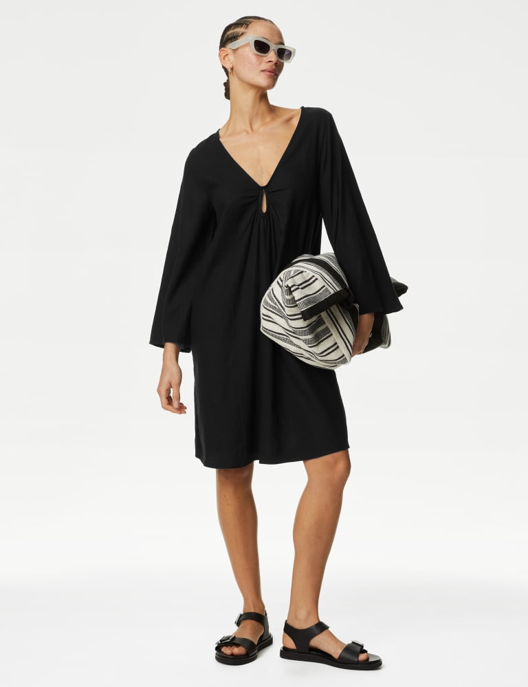 M&s linen summer dresses outlet