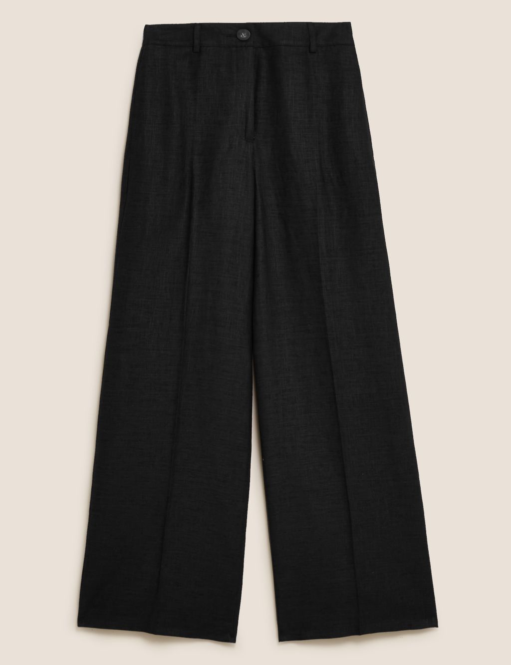 Linen Wide Leg Trousers | M&S Collection | M&S