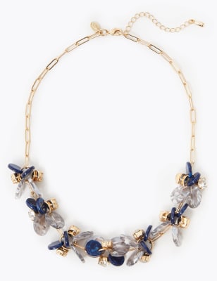 Link Disc Cluster Necklace M&S Collection M&S