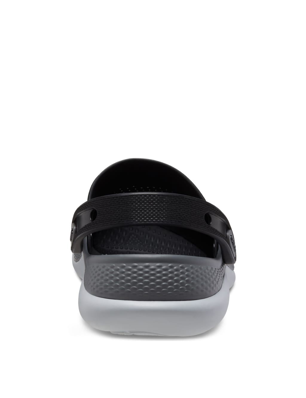 Crocs literide black clog sandals sales