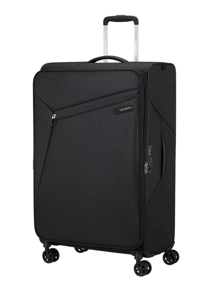 Litebeam 4 Wheel Soft Large Suitcase 1 of 3