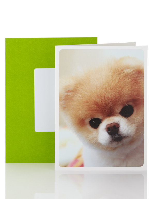 Little Laughs Cute Boo Blank Card Image 1 of 2