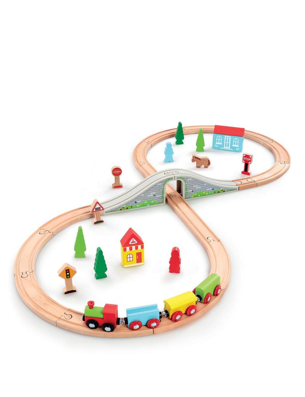Cheap wooden hotsell train set