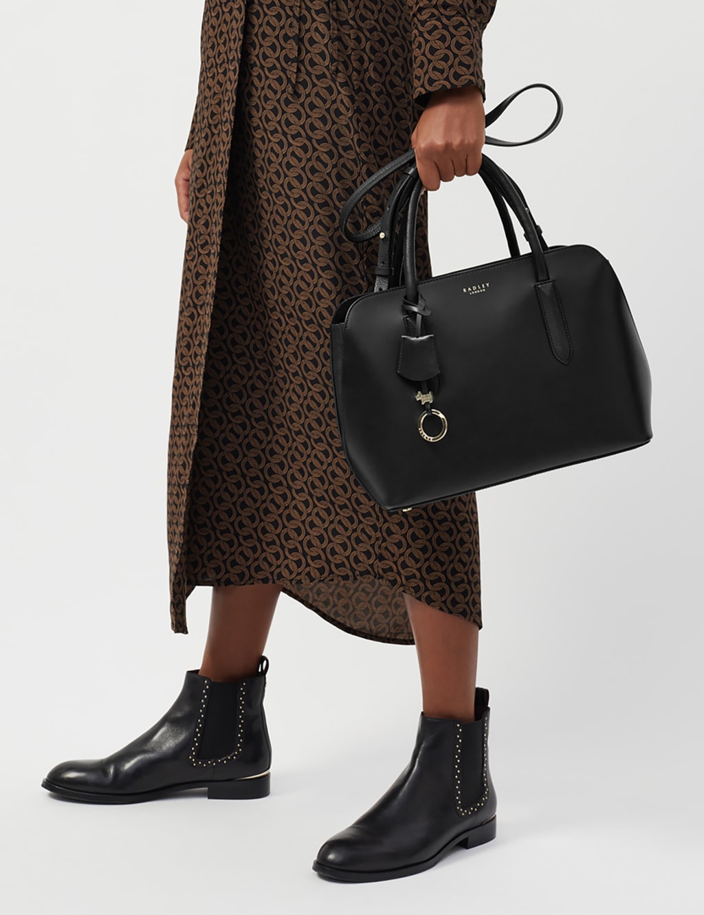Liverpool Street 2.0 Leather Grab Bag