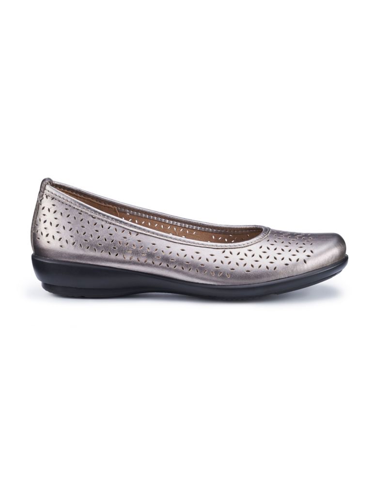 Livvy II Leather Flat Ballet Pumps 1 of 4