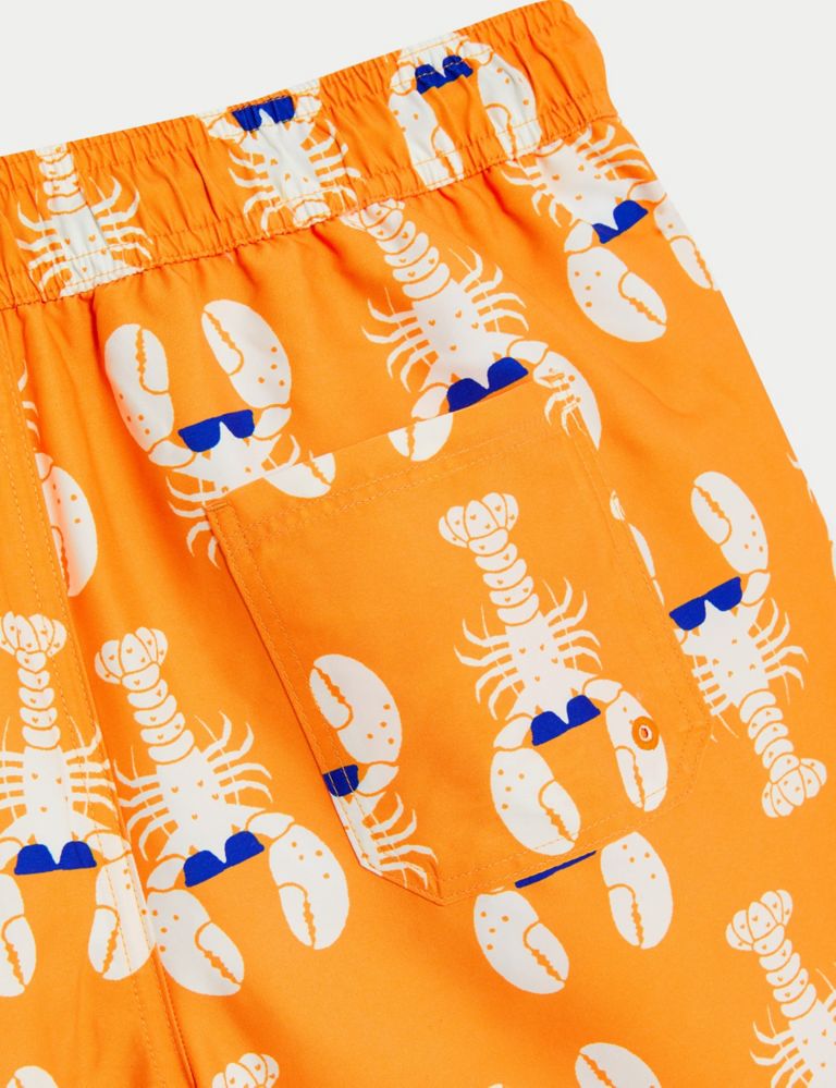 Lobster Print Swim Shorts (6-16 Yrs) 7 of 7