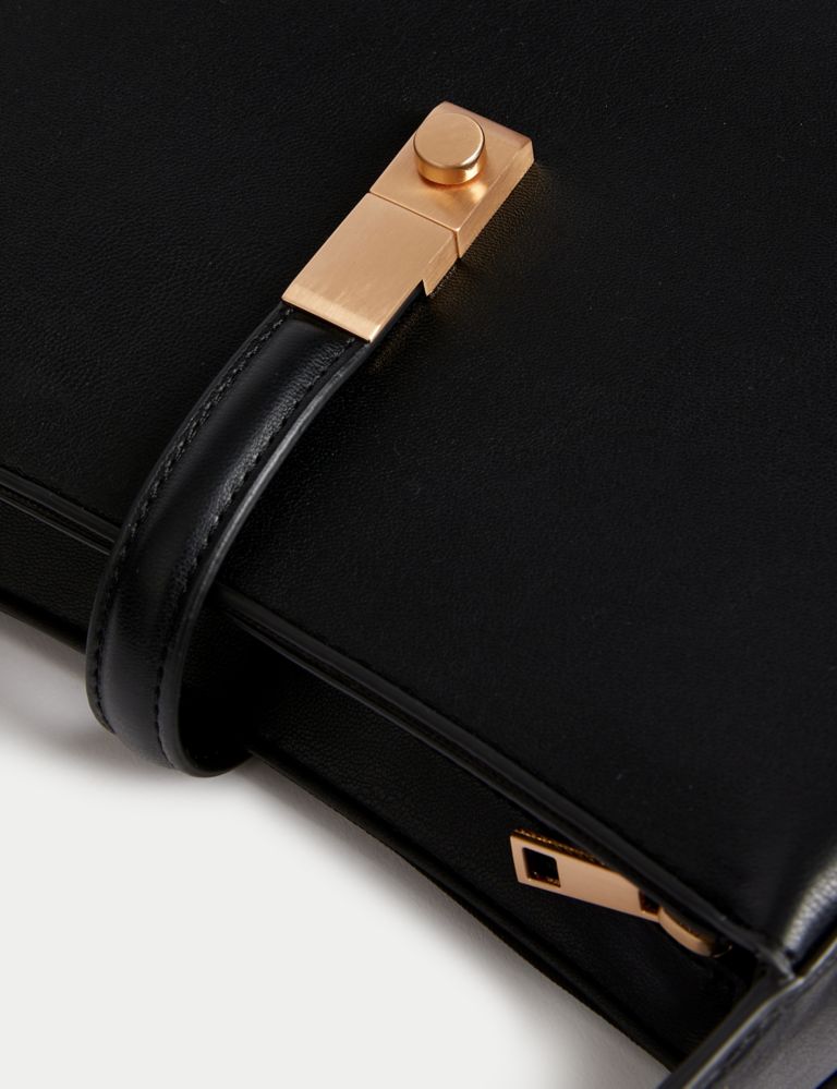 Lock Detail Shoulder Bag 2 of 4