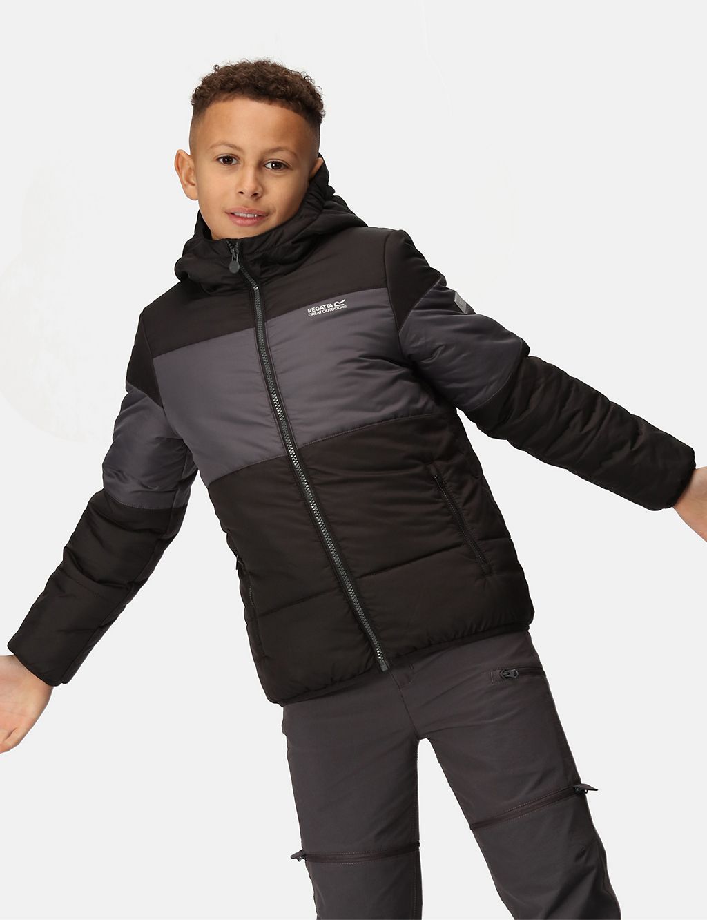 Lofthouse VII Water-Repellent Hooded Jacket (3-14 Yrs) | Regatta | M&S