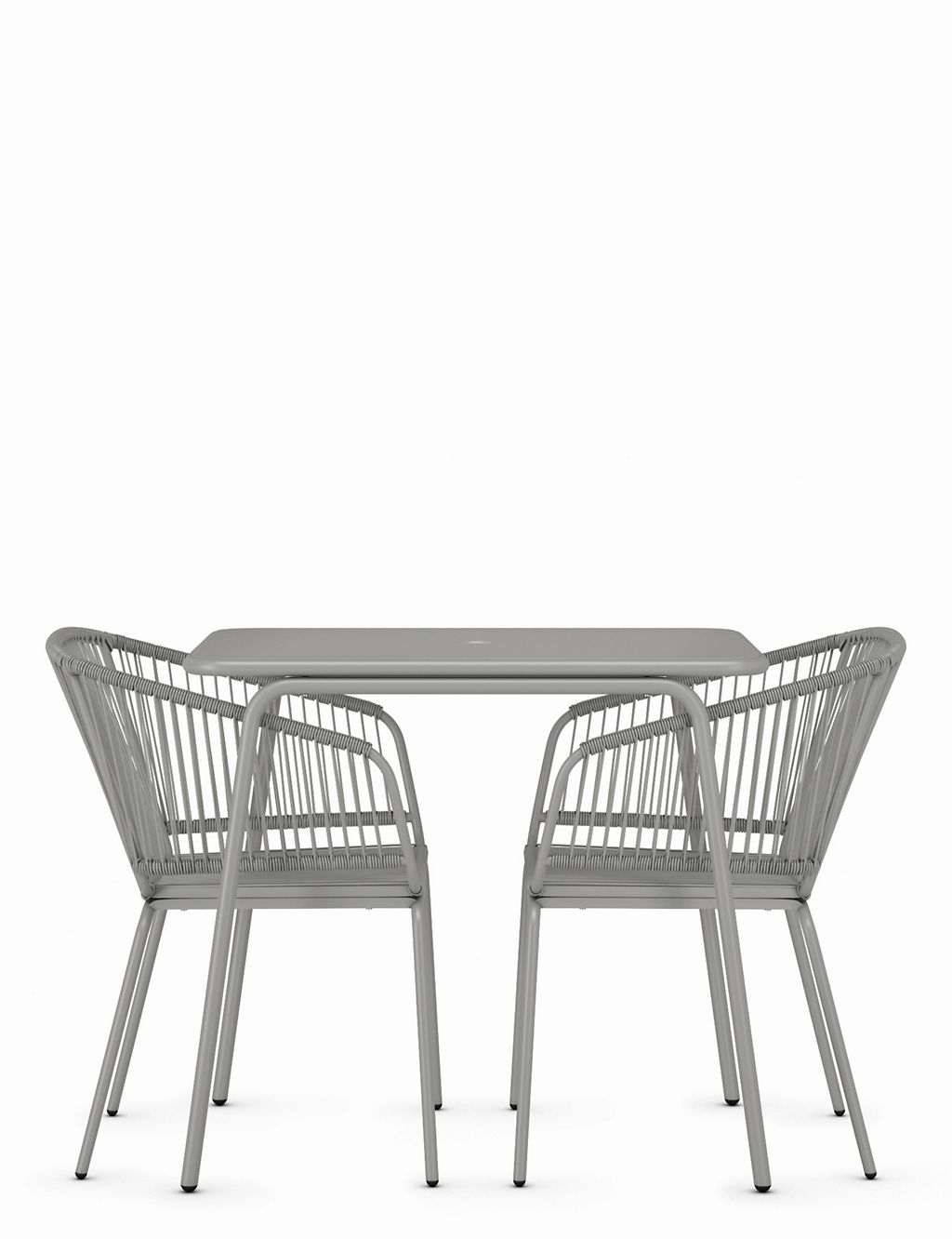Lois 2 Seater Balcony Table & Chairs 3 of 6