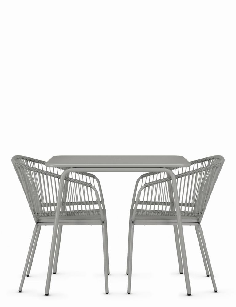 Lois 2 Seater Balcony Table & Chairs 1 of 6