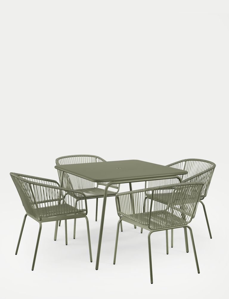 Lois 4 Seater Dining Table & Chairs 2 of 6