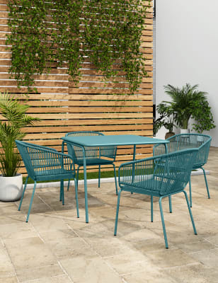 Lois 4 Seater Garden Table And Chairs M S