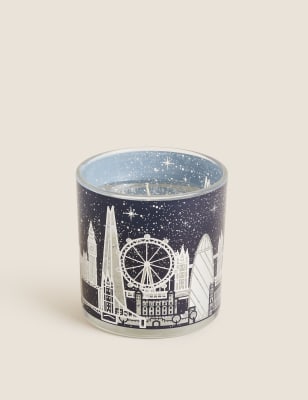 london light up scented candle