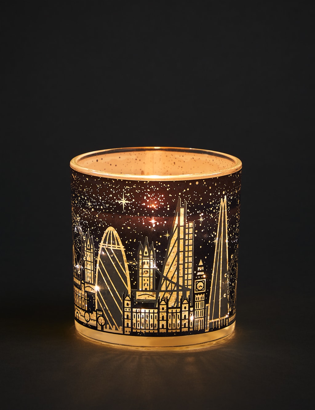 London Light Up Scented Candle M&S Collection M&S