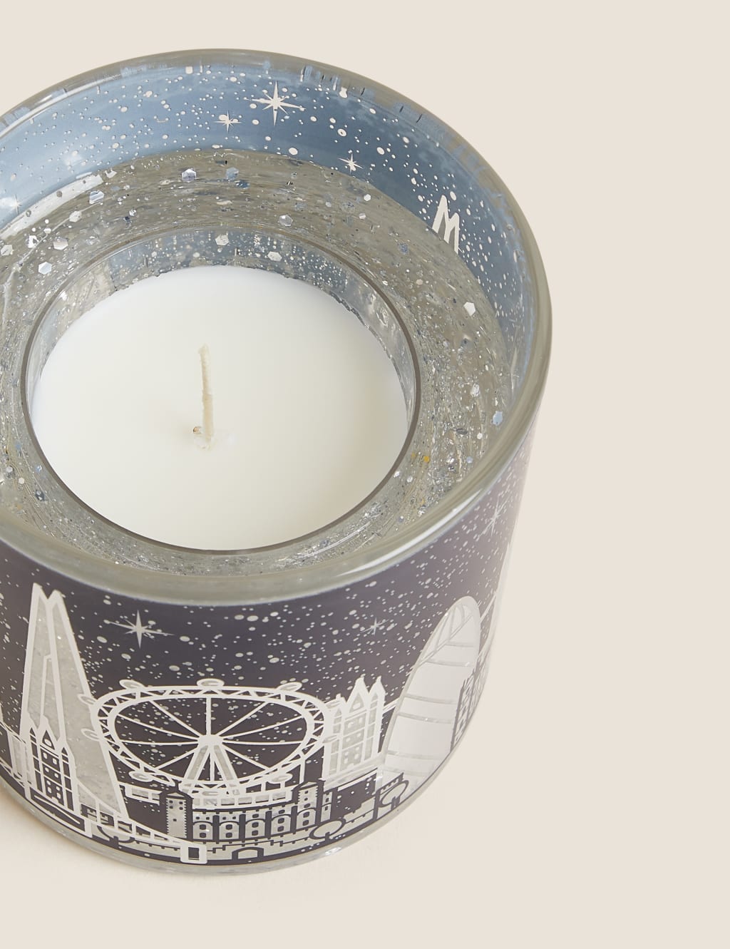 London Light Up Scented Candle M&S Collection M&S