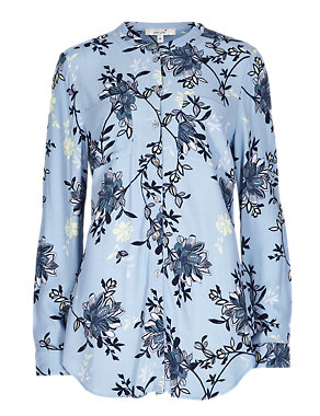 Long Sleeve Floral Shirt Image 2 of 3
