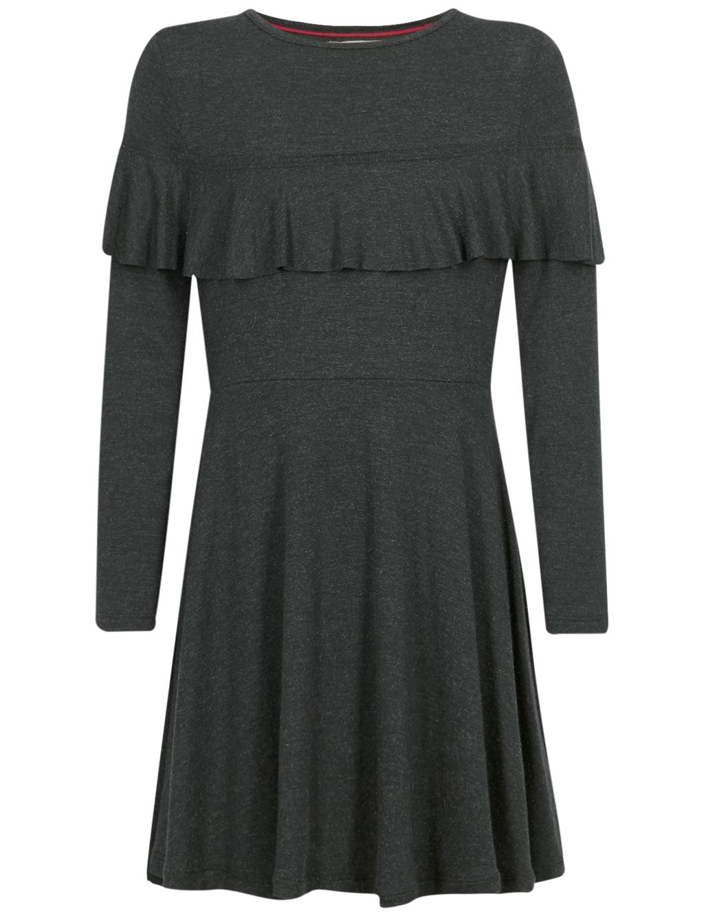 Long Sleeve Frill Dress (3-14 Years) 4 of 5