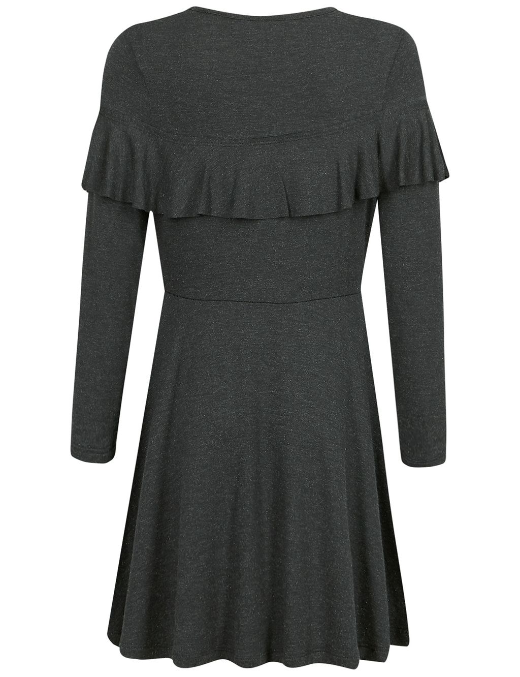 Long Sleeve Frill Dress (3-14 Years) 5 of 5