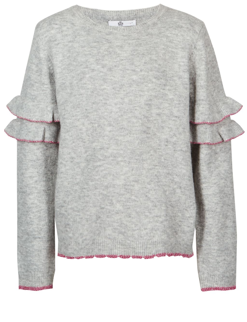 Long Sleeve Frill Jumper (3-14 Years) 4 of 5