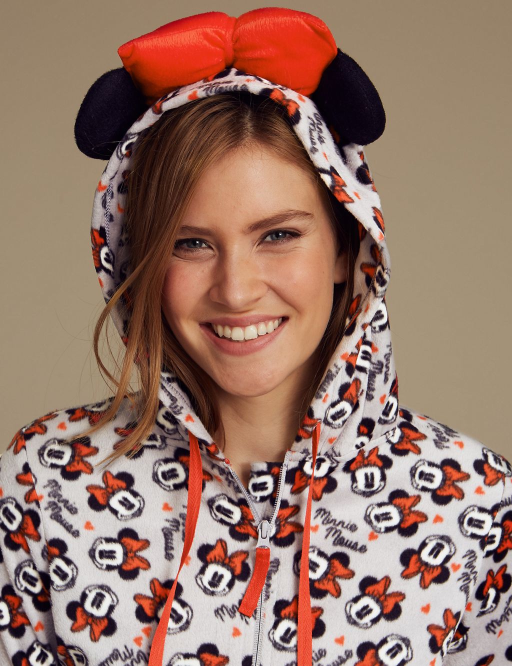 Long Sleeve Minnie Mouse Onesie 4 of 6