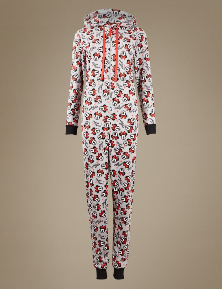 Long Sleeve Minnie Mouse Onesie 2 of 6
