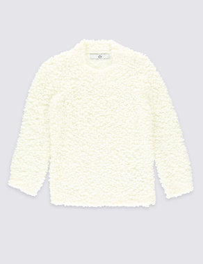 Long Sleeve Pom Jumper (1-7 Years) Image 2 of 3