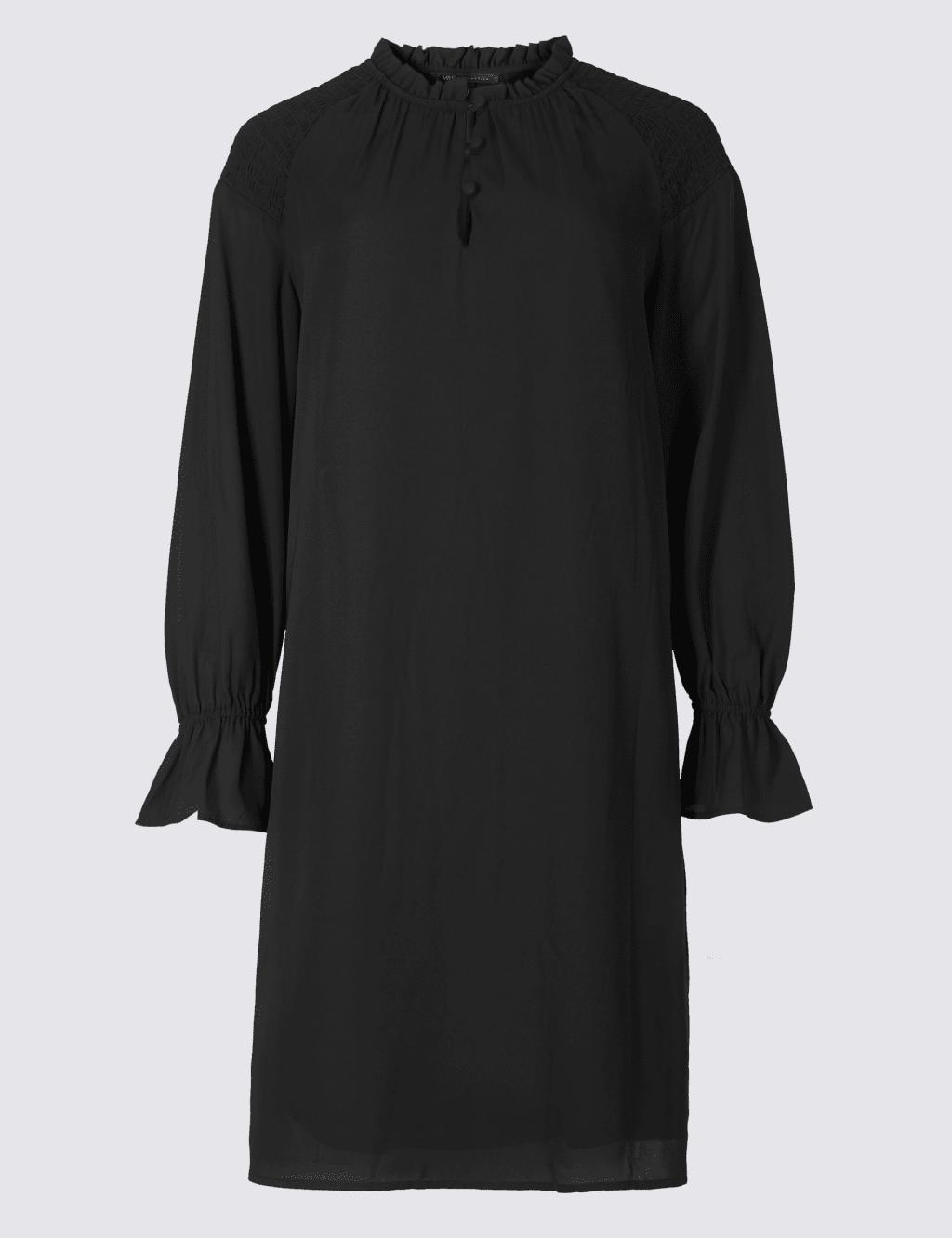 Long Sleeve Shift Dress M&S Collection M&S