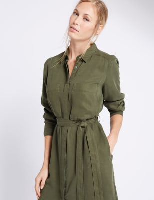 Marks and 2024 spencer shirt dress