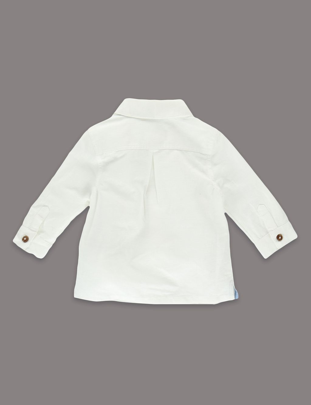 Long Sleeve Shirt with Linen 1 of 3