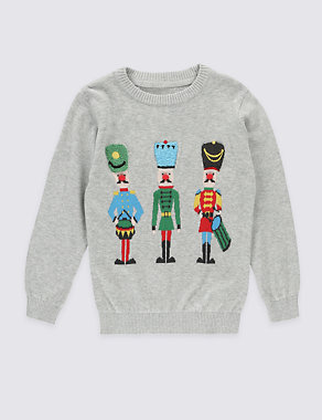 Long Sleeve Soldier Jumper (1-7 Years) Image 2 of 3