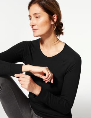 m&s ladies thermal tops