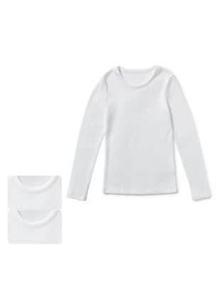 childrens long sleeve thermal vests