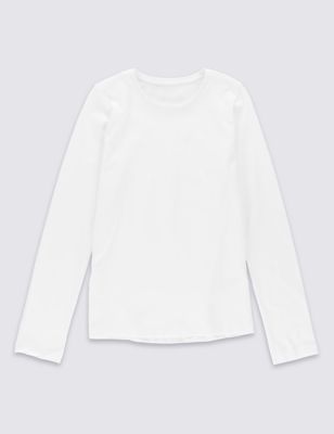 Long Sleeve Top with StayNEW™ (3-14 Years) Image 2 of 3