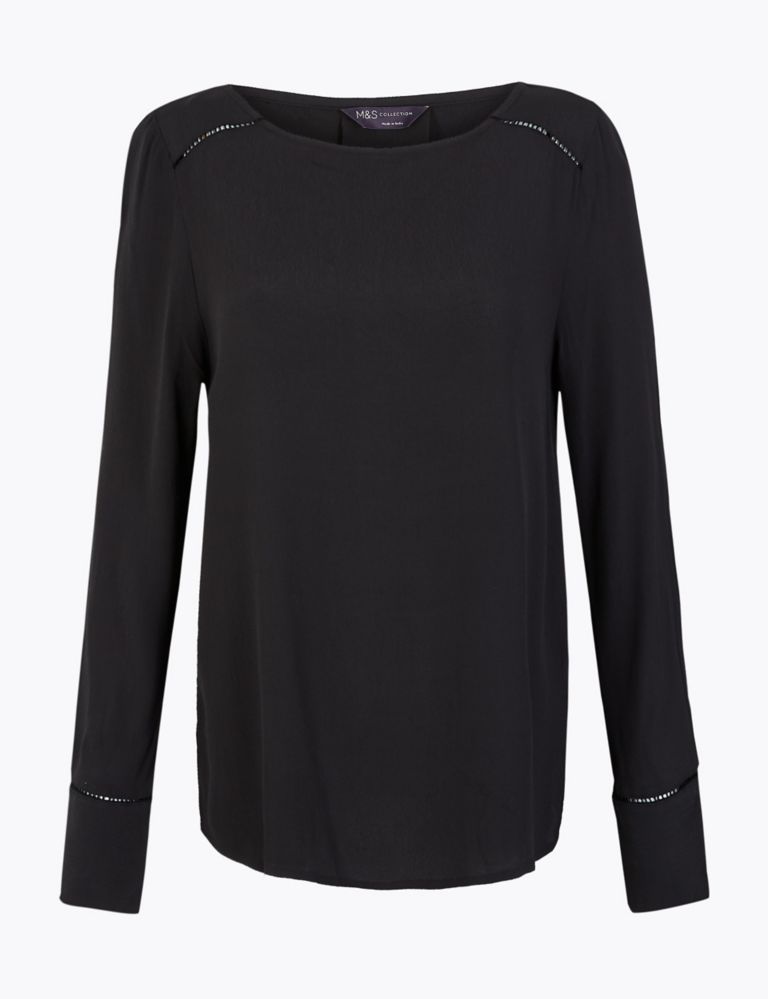 Long Sleeve Top | M&S Collection | M&S