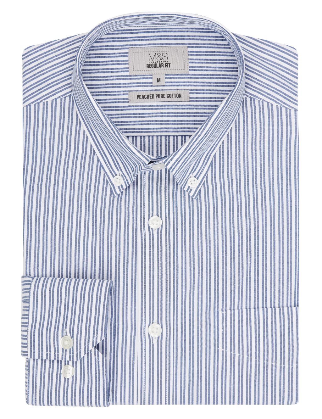 Longer Length Pure Cotton Shirt with Pocket 1 of 1