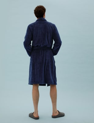 longer length mens dressing gown