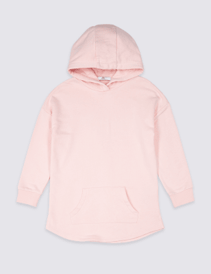 longline hooded top