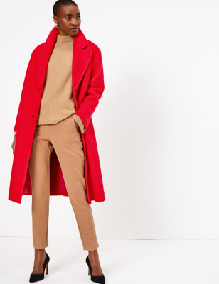 m&s overcoat