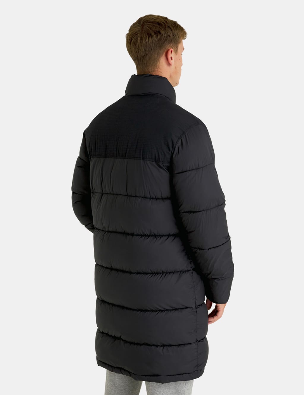 North face cheap longline puffer jacket