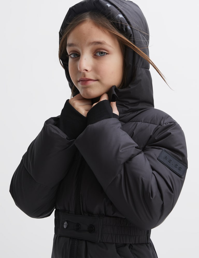 Quilted Hooded Coat (4-12 Yrs)