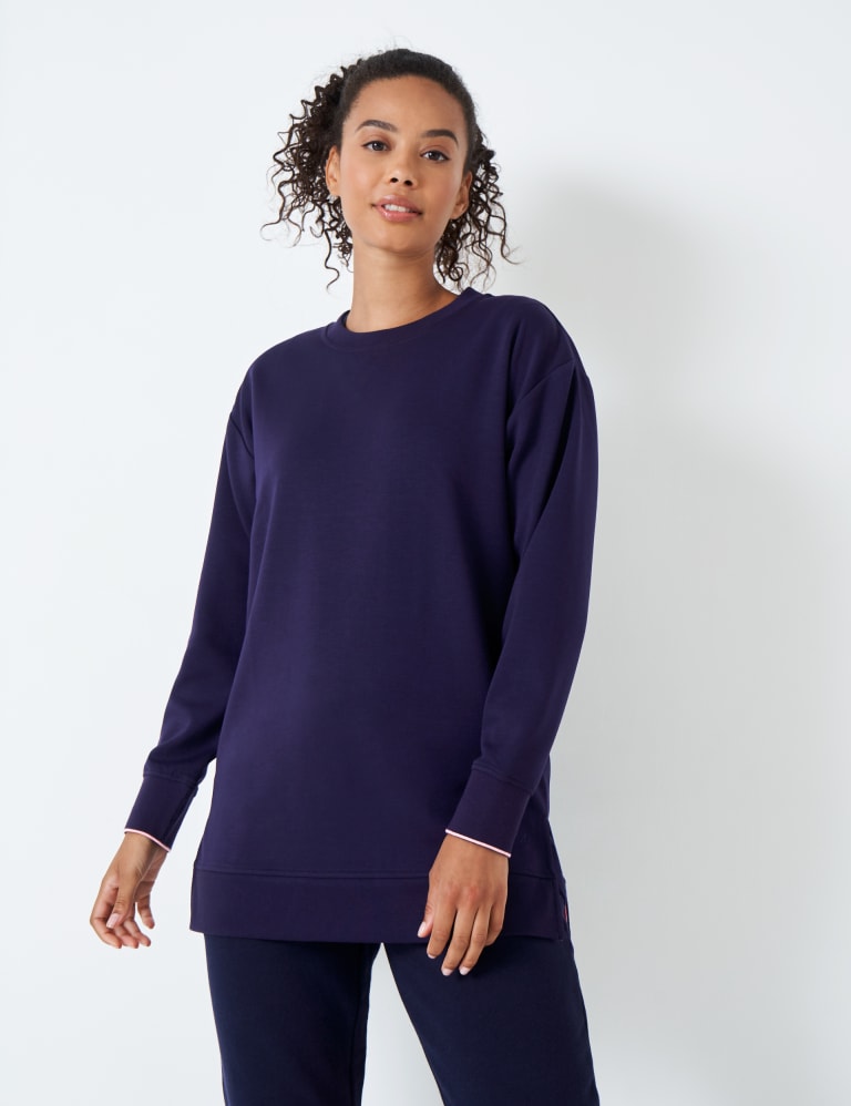 Long line sweatshirt cheap