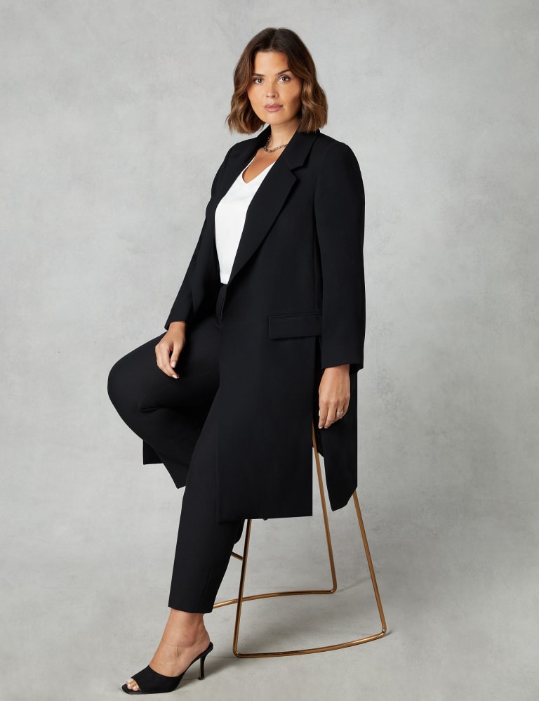 Longline tailored coat new arrivals