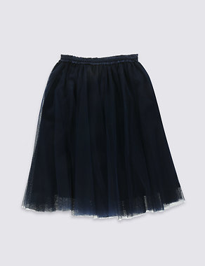 Longline Tutu A-Line Skirt (5-14 Years) Image 2 of 3